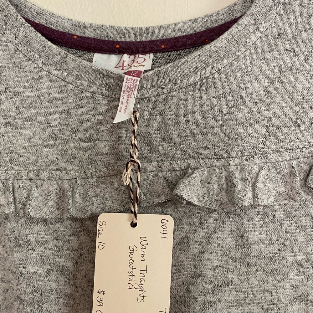 Matilda Jane Warm Thoughts Sweater Tween NWT - Picture 4 of 6